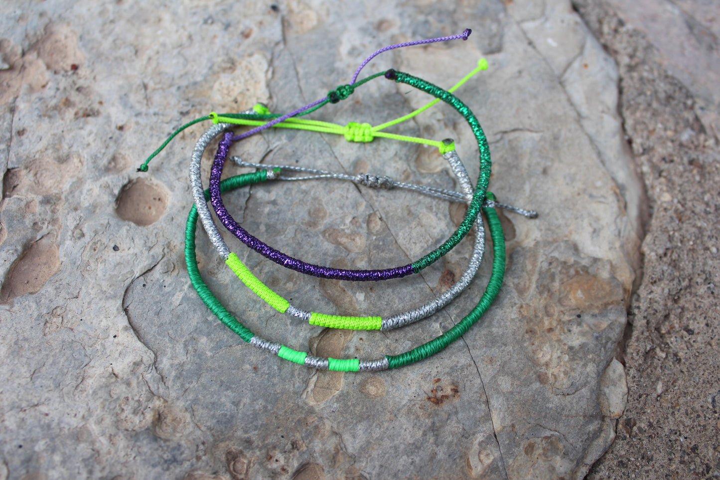 Loop 3lü İnce Bileklik Seti/ Verde Brillante
