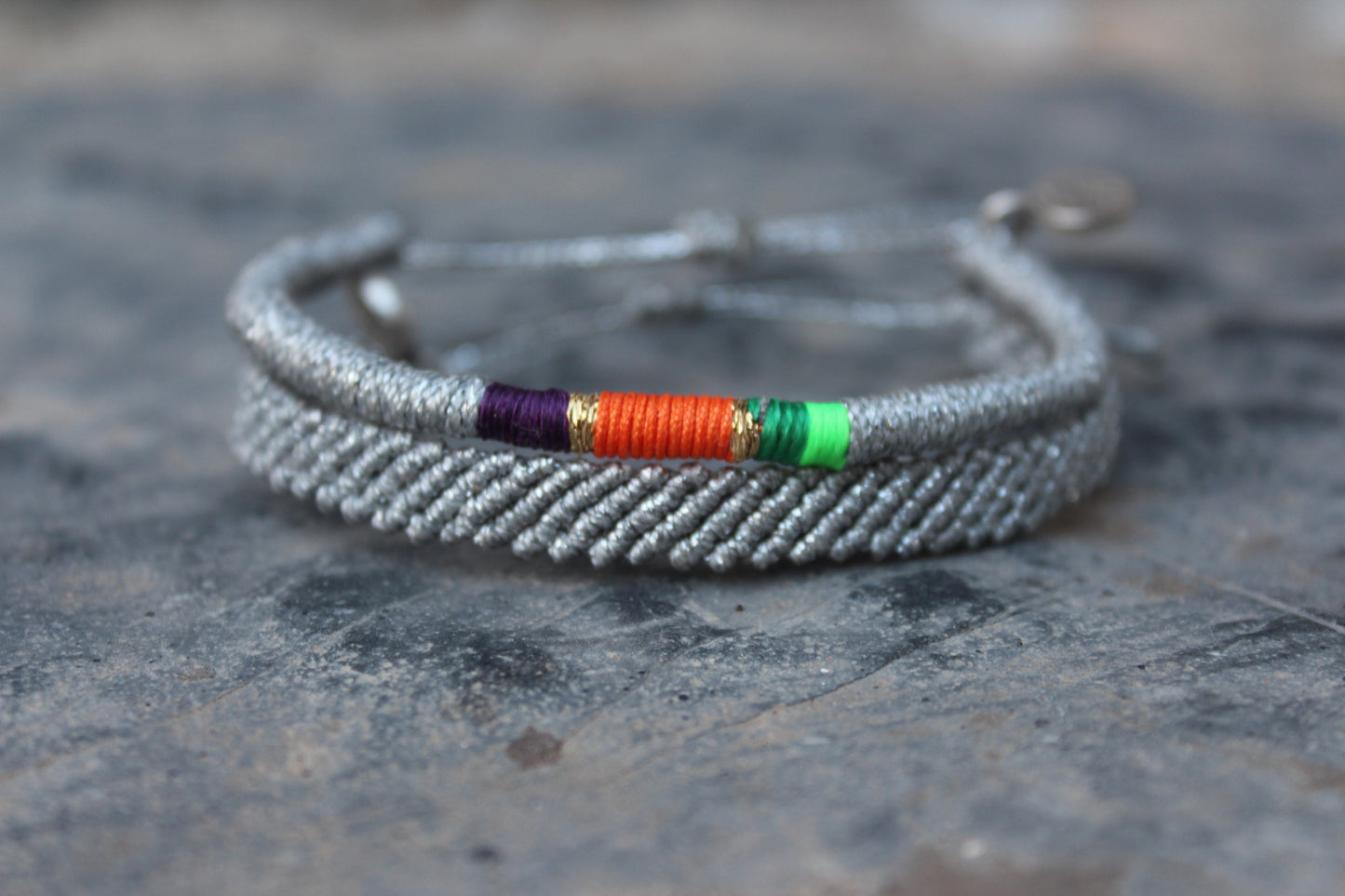 Silver 2li Bileklik Seti