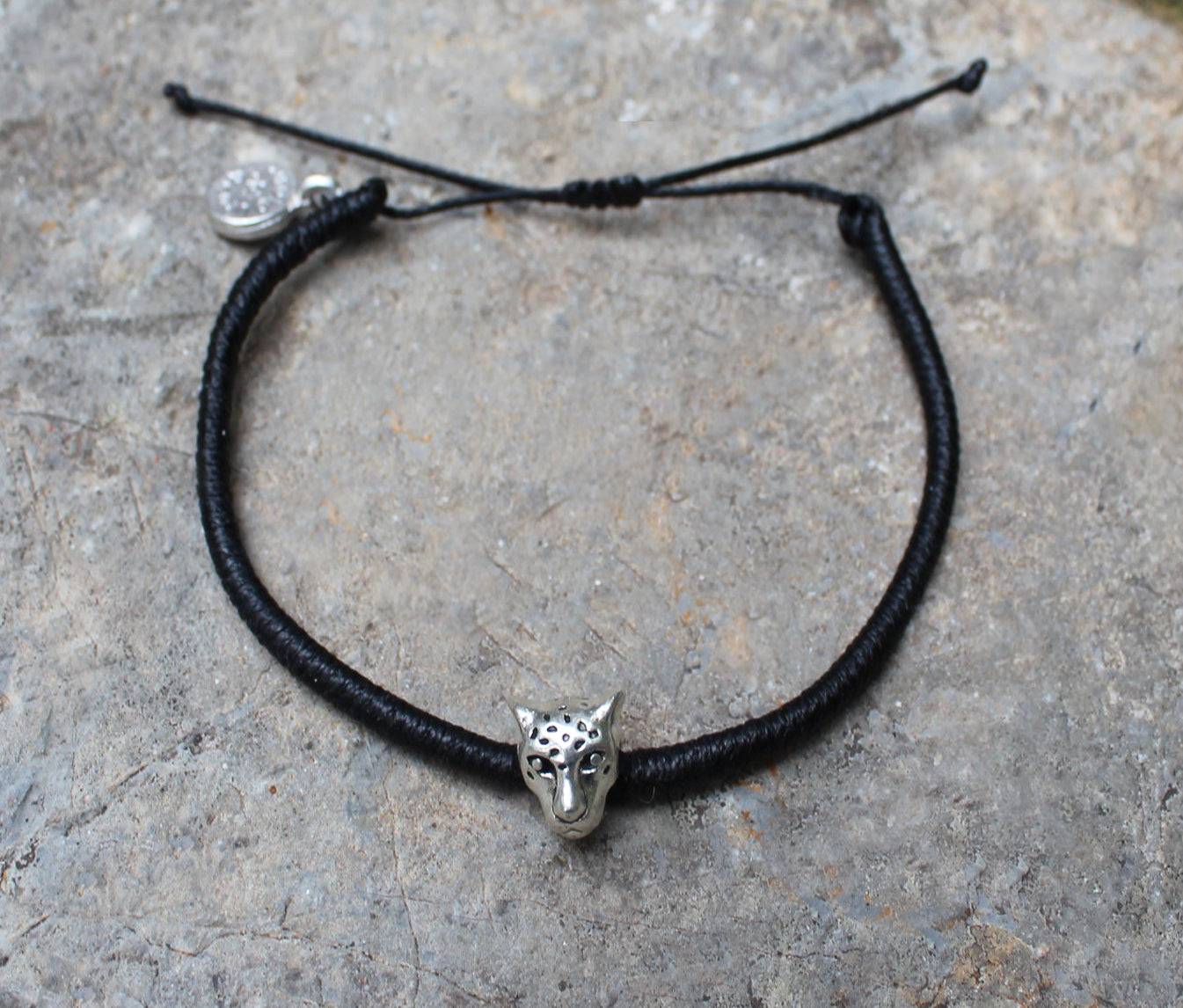 Loop İnce Bileklik/ Black Panthera
