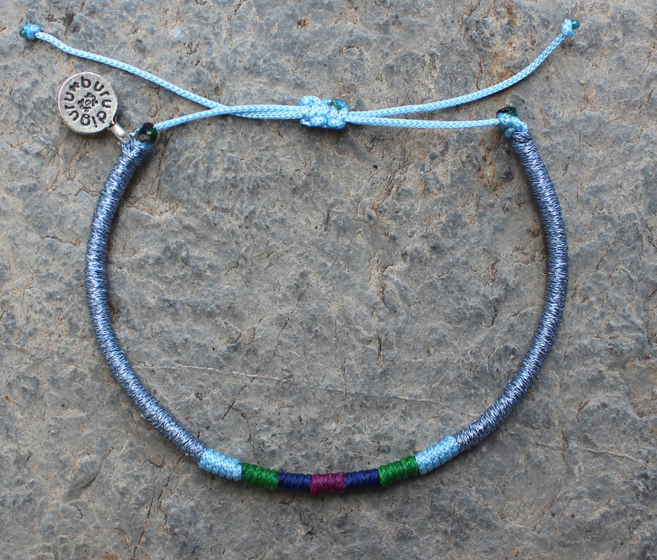 Loop İnce Bileklik / Blue Gleam