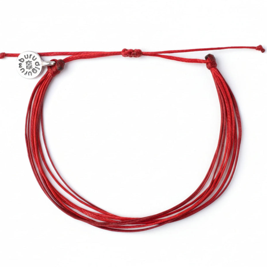 Cordas Bracelet/ Red