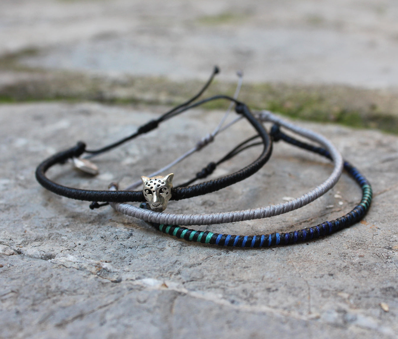 Panthera 3 Piece Bracelet Set/ Sona