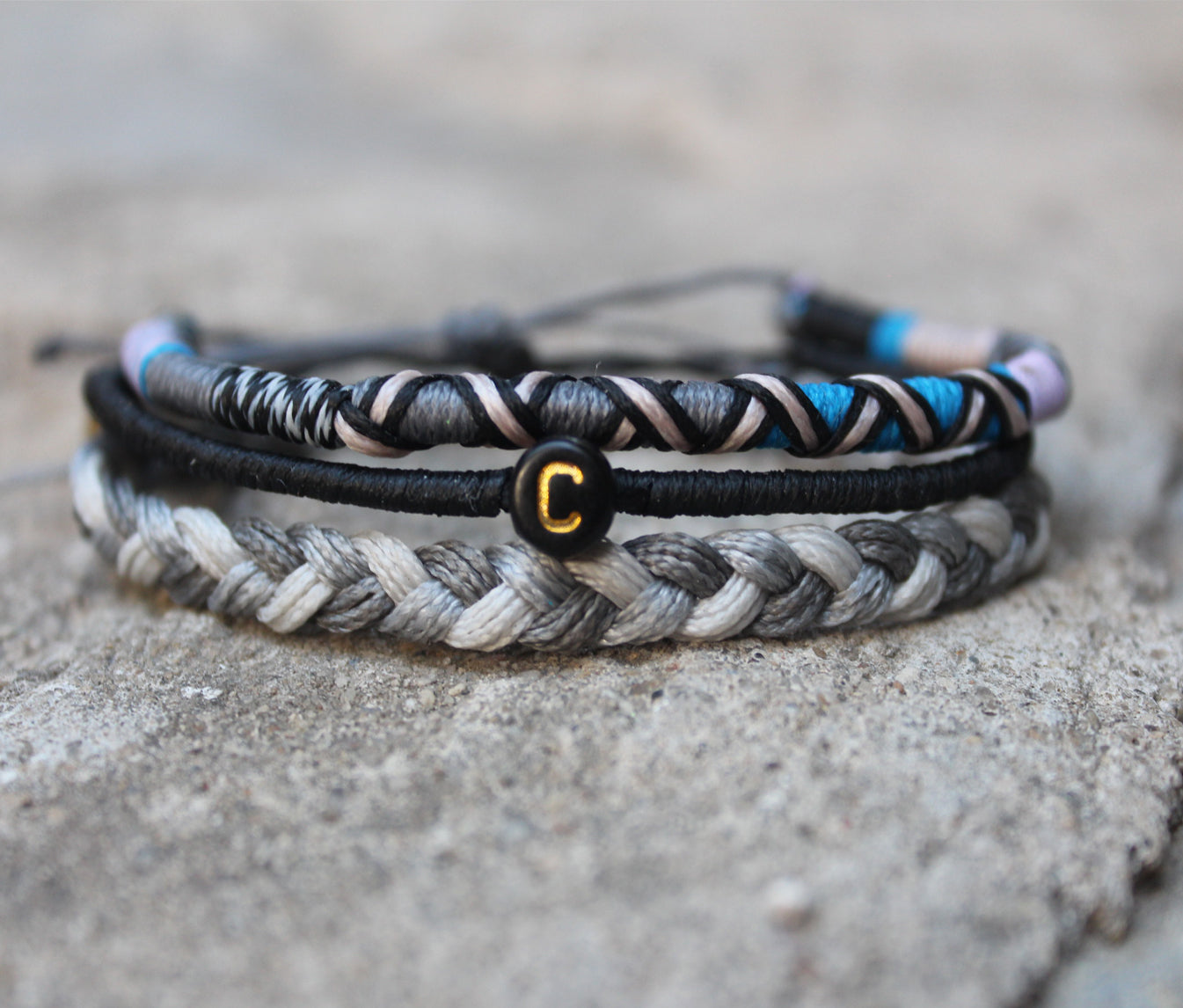 Grigio 3 Piece Bracelet Set