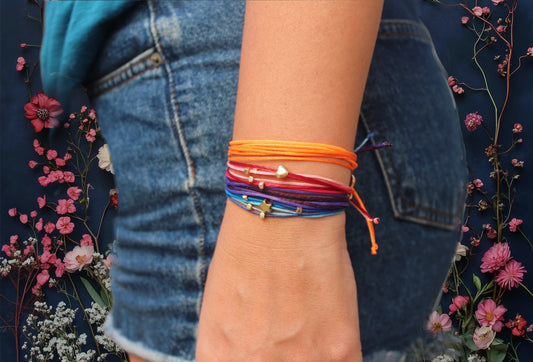 Cordas Colores Set of 4 Bracelets