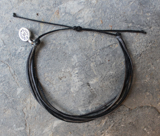 Cordas Black Grey Bileklik