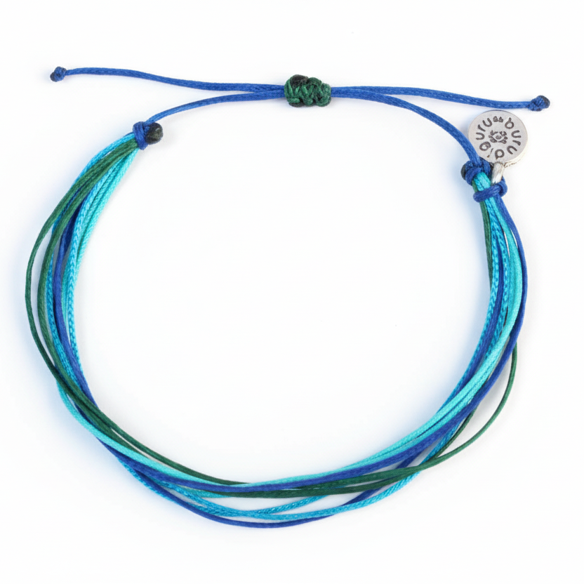 Cordas Blue Shade Bracelet