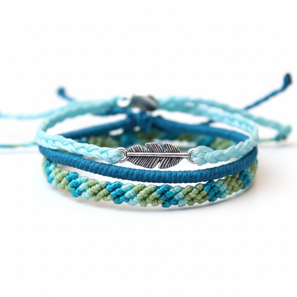 Foglia 3 Piece Bracelet Set