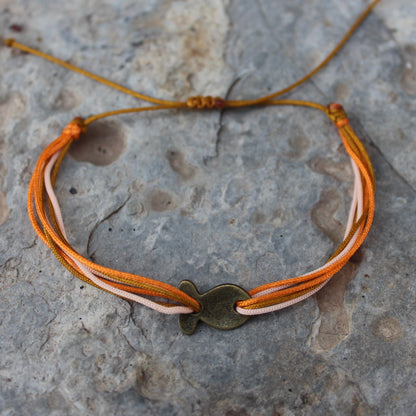 Fish Bileklik /Orange