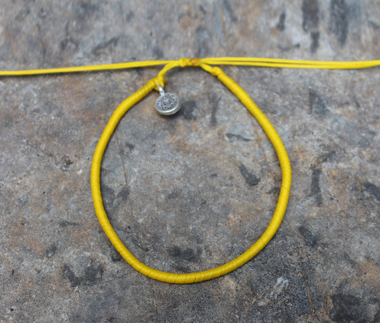 Loop Anklet / Yellow