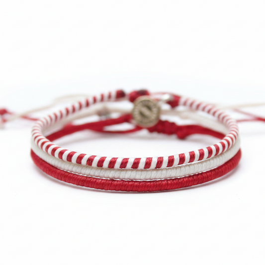 Loop 3 Thin Bracelet Set / Porto