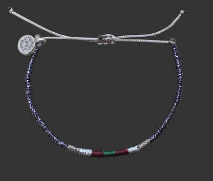 Loop İnce Bileklik / Antra Gleam