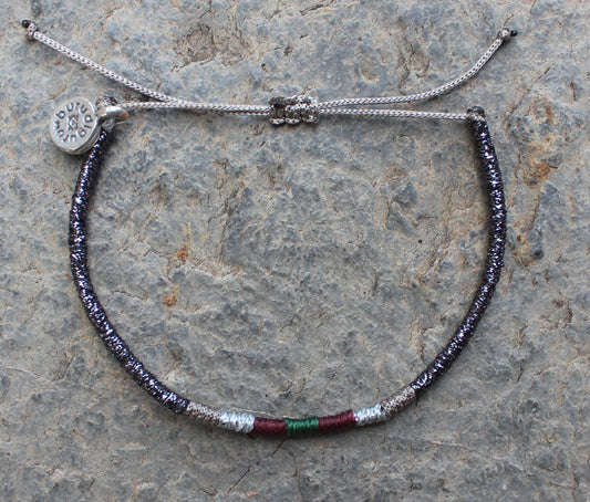 Loop İnce Bileklik / Antra Gleam