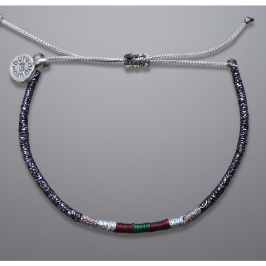 Loop İnce Bileklik / Antra Gleam