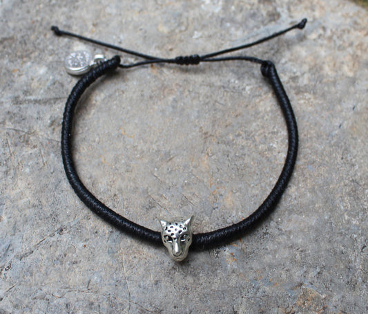 Loop Thin Bracelet/ Black Panthera