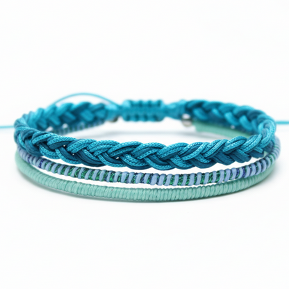 Disco Blue 3lü Bileklik Seti