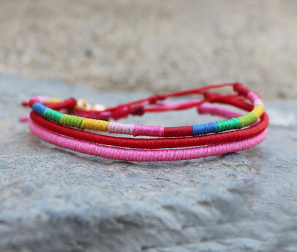 Loop 3lü İnce Bileklik Seti /Dulce