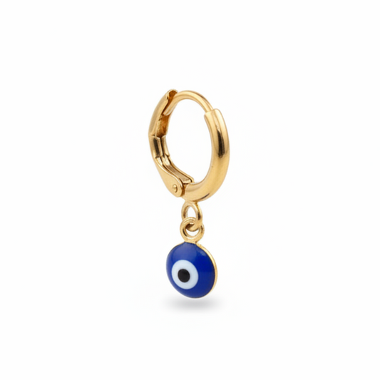 Evil Eye Paslanmaz Çelik Küpe