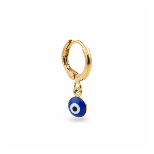 Evil Eye Paslanmaz Çelik Küpe