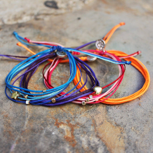 Cordas Colores Set of 4 Bracelets