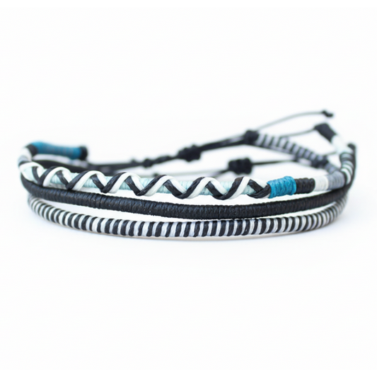 Loop 3 Thin Bracelet Set 003