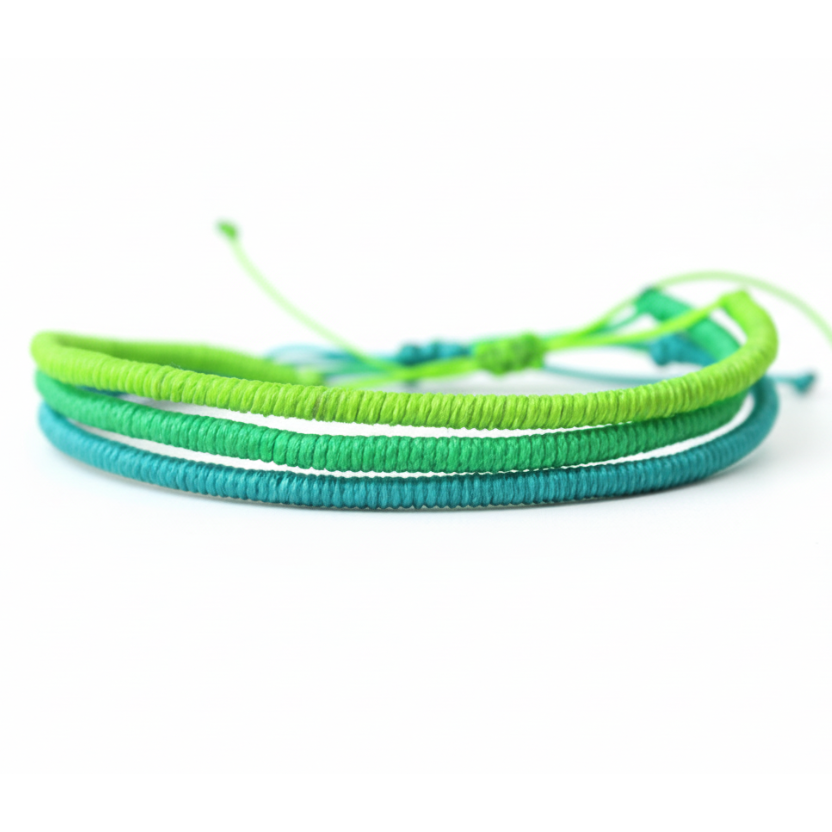 Loop 3 Thin Bracelet Set / Sole