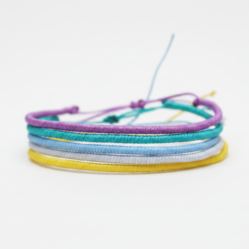 Loop 5li İnce Bileklik Seti /Pure