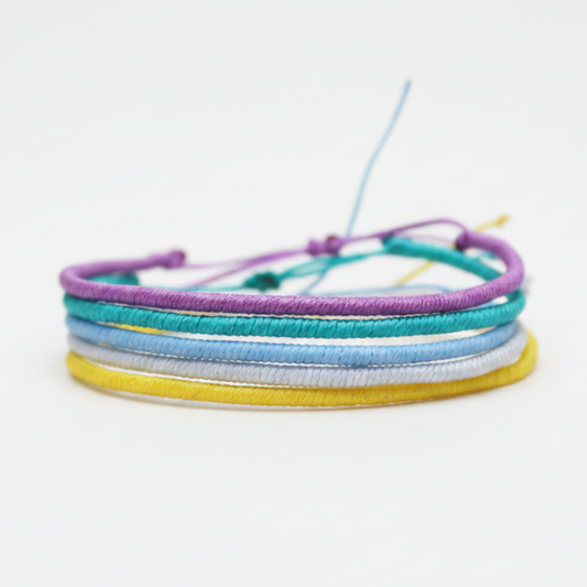 Loop 5li İnce Bileklik Seti /Pure