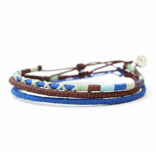 Loop 3lü İnce Bileklik Seti /City