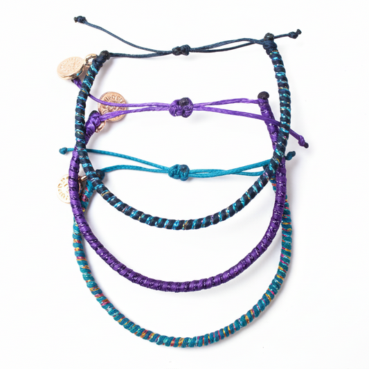 Loop 3 Piece Bracelet Set / Cosmos