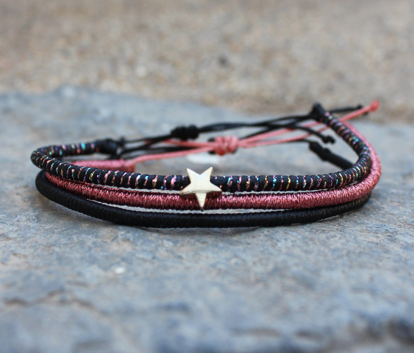 Planet Blue 3-Piece Bracelet Set