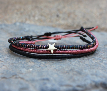 Planet Blue 3-Piece Bracelet Set