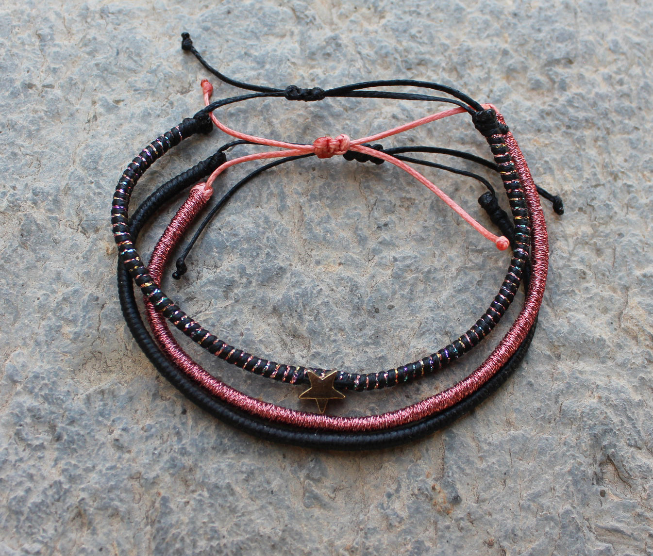 Planet Blue 3-Piece Bracelet Set