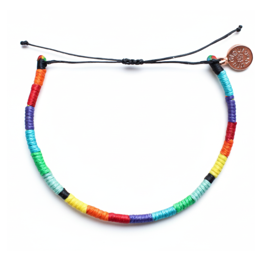 Loop İnce Bileklik / Rainbow