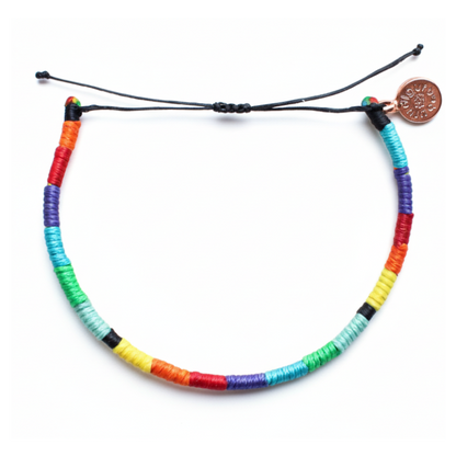Loop İnce Bileklik / Rainbow