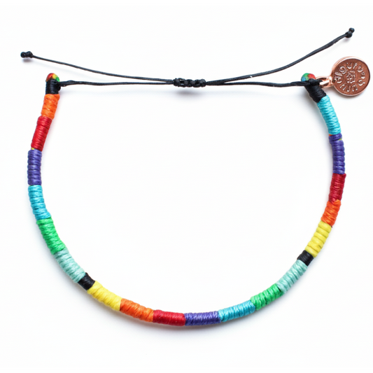 Loop İnce Bileklik / Rainbow