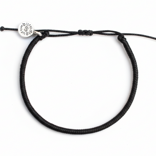 Loop İnce Bileklik/ Siyah