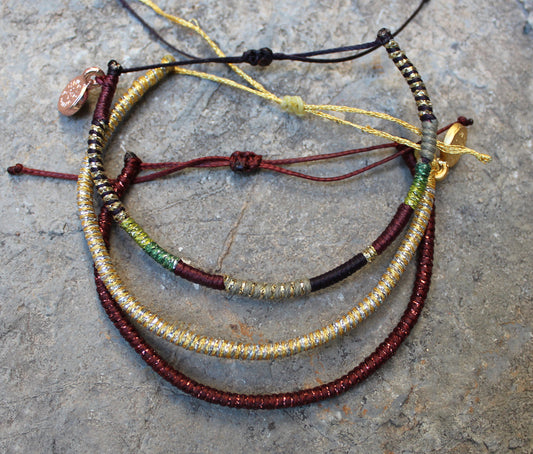 Lucido 3 Piece Thin Bracelet Set
