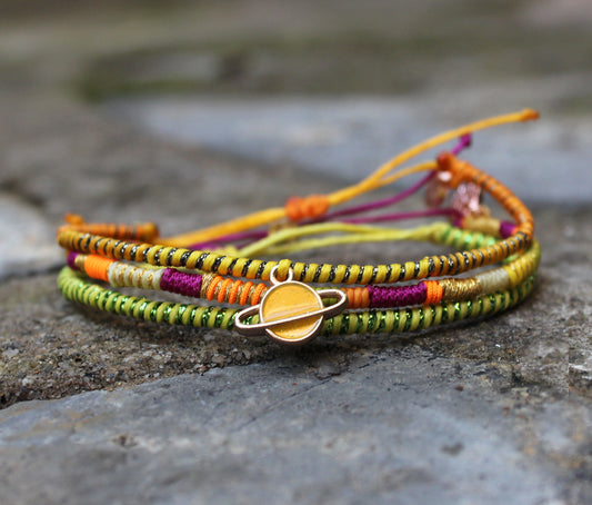 Planet Blue 3-Piece Bracelet Set