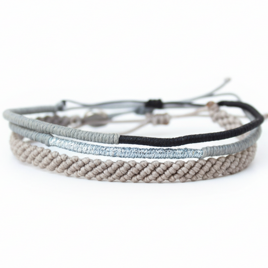 Plata 3lü Bileklik Seti