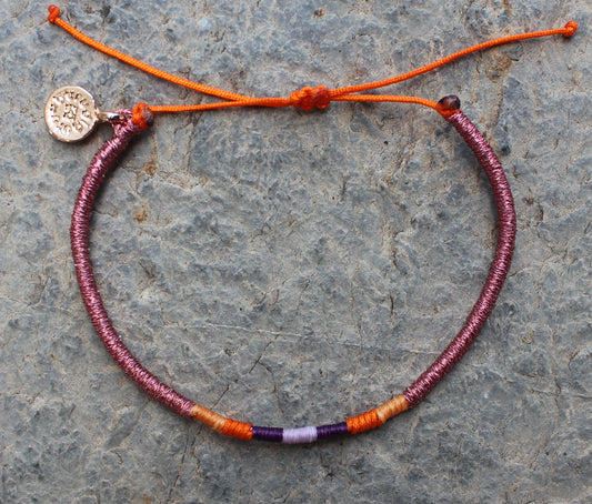 Loop İnce Bileklik / Rose Gleam