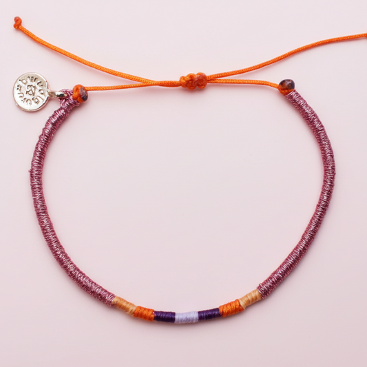 Loop İnce Bileklik / Rose Gleam