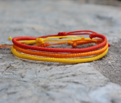 Loop 3lü İnce Bileklik Seti / Sole