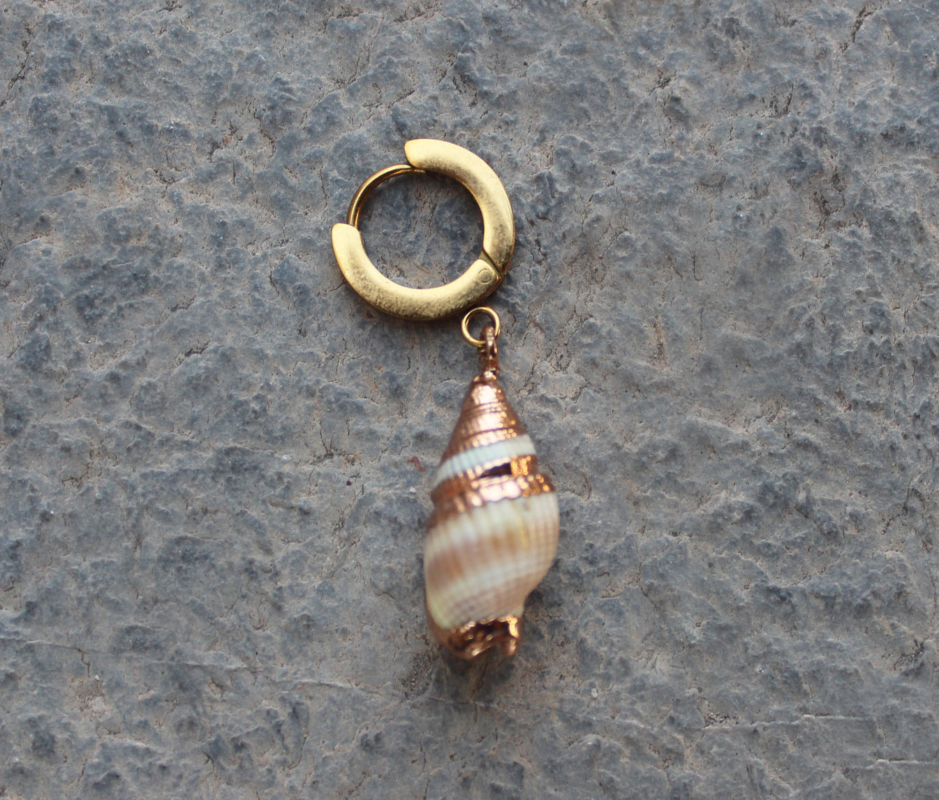 Spiral Shell Küpe