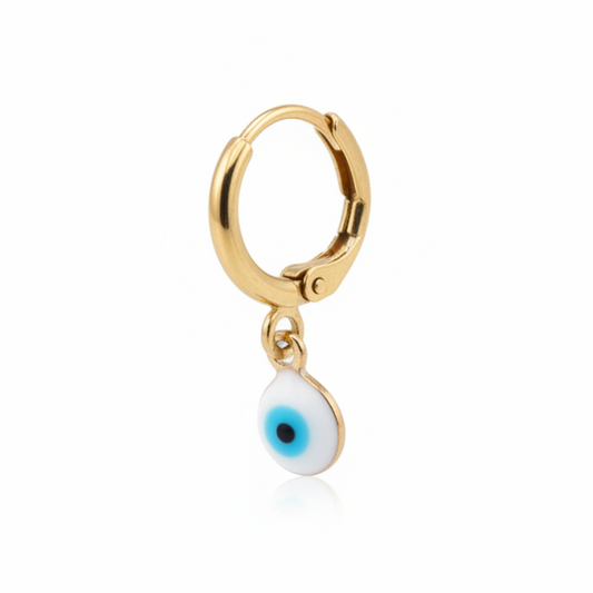 White Eye Paslanmaz Çelik Küpe