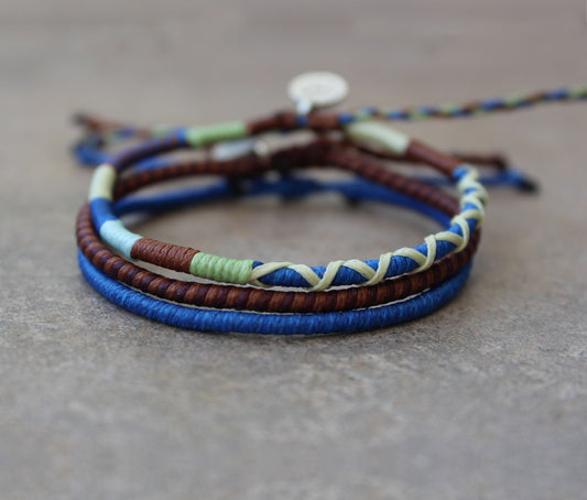 Loop 3 Thin Bracelet Set 014