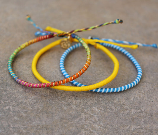 Loop 3 Thin Bracelet Set / Candyloop