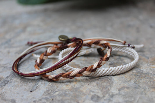 Coffee 3 Piece Bracelet Set